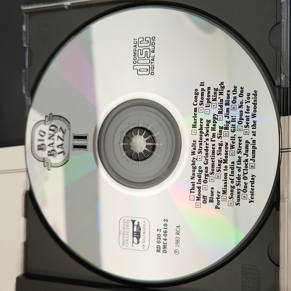 BIG BAND JAZZ Smithsonian Collection of Recordings 4 CD box set, 1983 - Picture 8 of 17